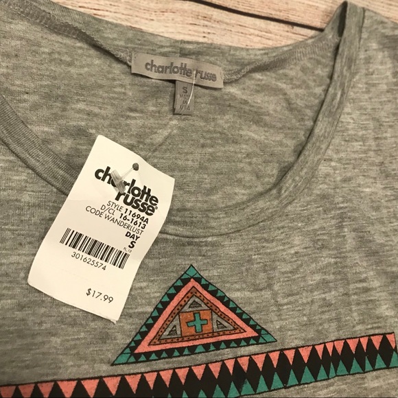 🌻 2 for $10 NWT Charlotte Russe Tank Size S - Picture 3 of 7